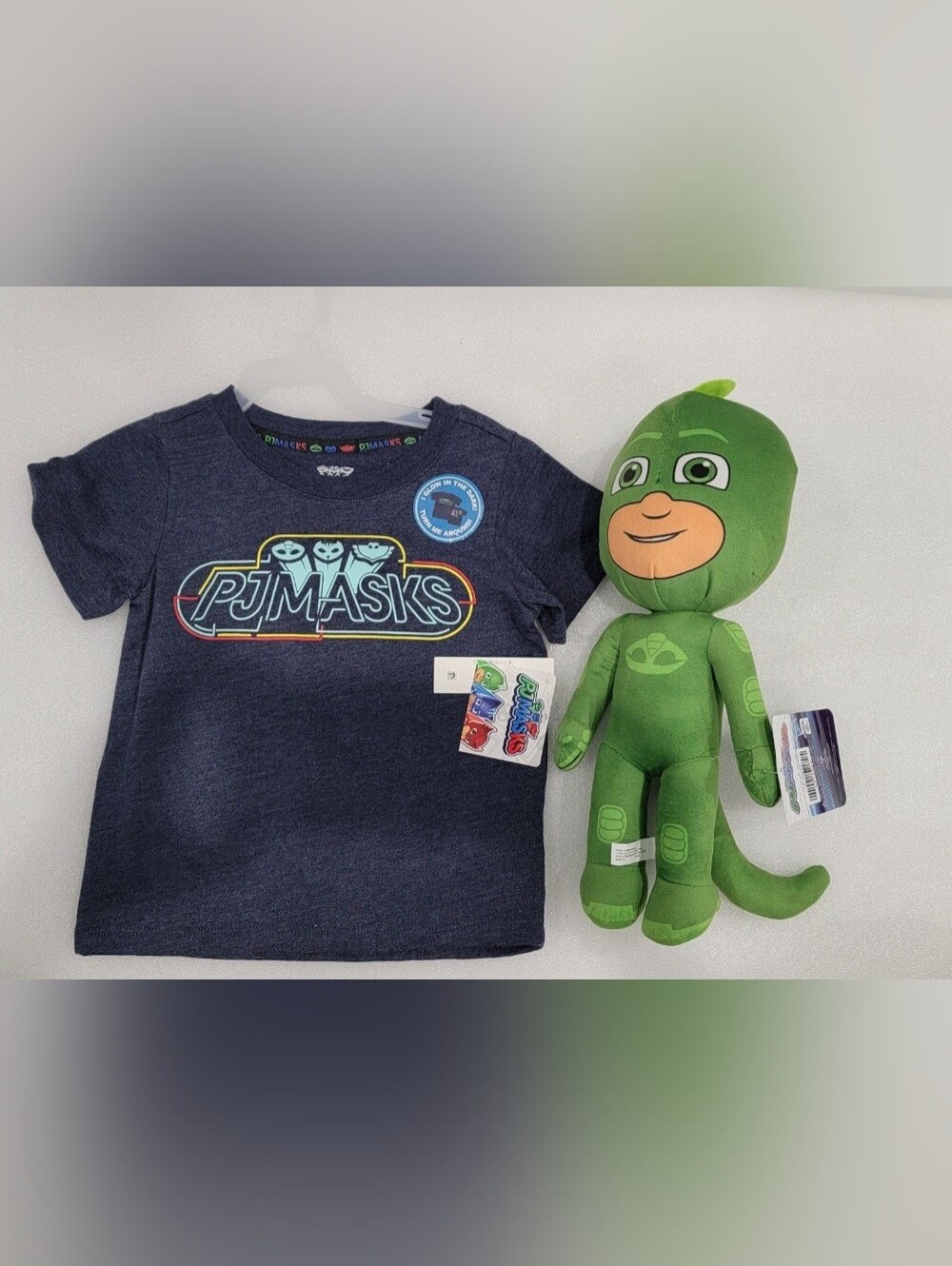 Pj Masks T-Shirt & Gekko Plush